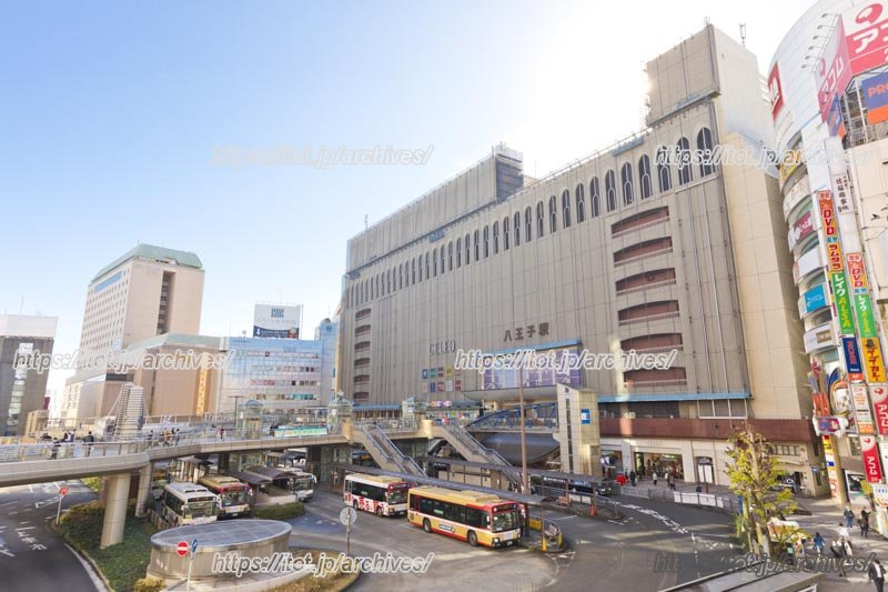 八王子駅北口の街並み