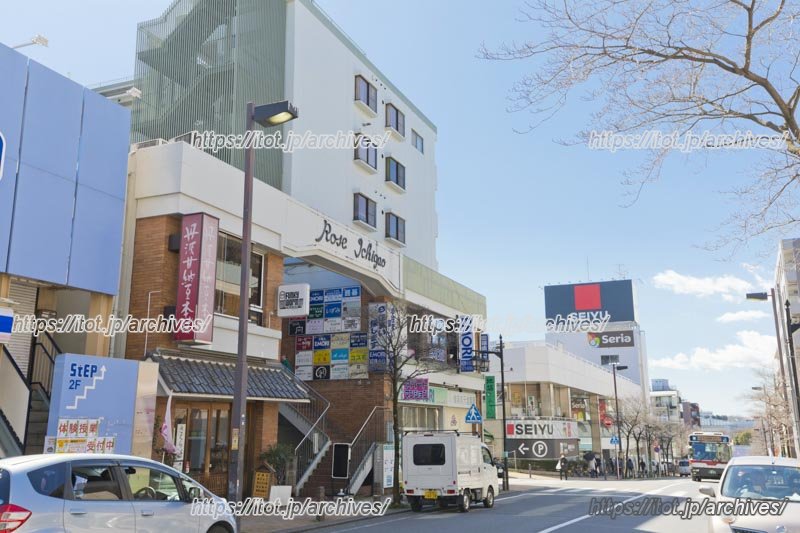 市が尾の街並み