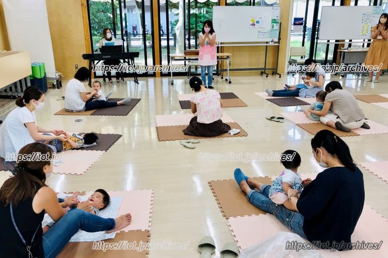 乳幼児親子向けのイベント「えだにしひろば」の様子（施設提供画像）