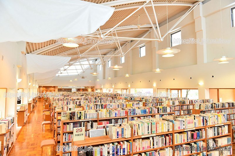 「愛荘町立 愛知川図書館・愛知川びんてまりの館」