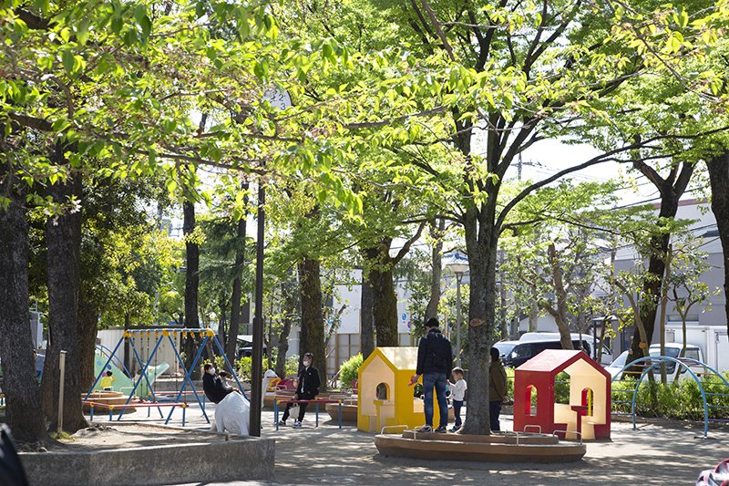 「東小松川公園」の様子