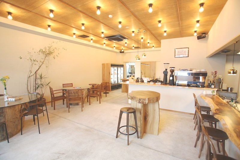 イベント会場にもなるカフェスペース