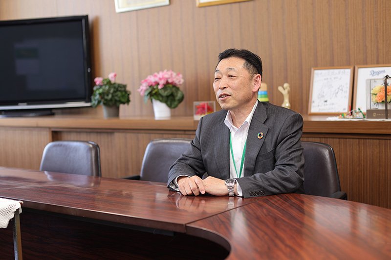 地域連携について語る伊藤校長先生