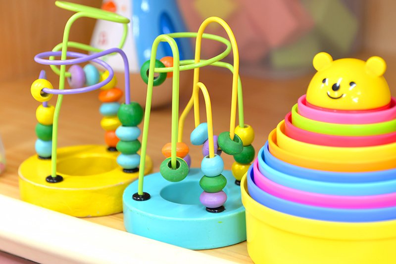 自由に遊べるおもちゃ