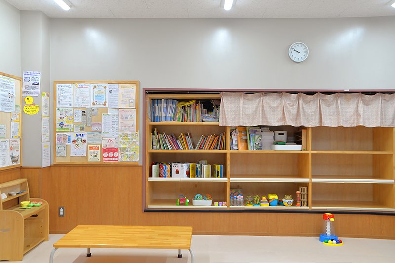 ゆったりと思い思いに過ごせる広場