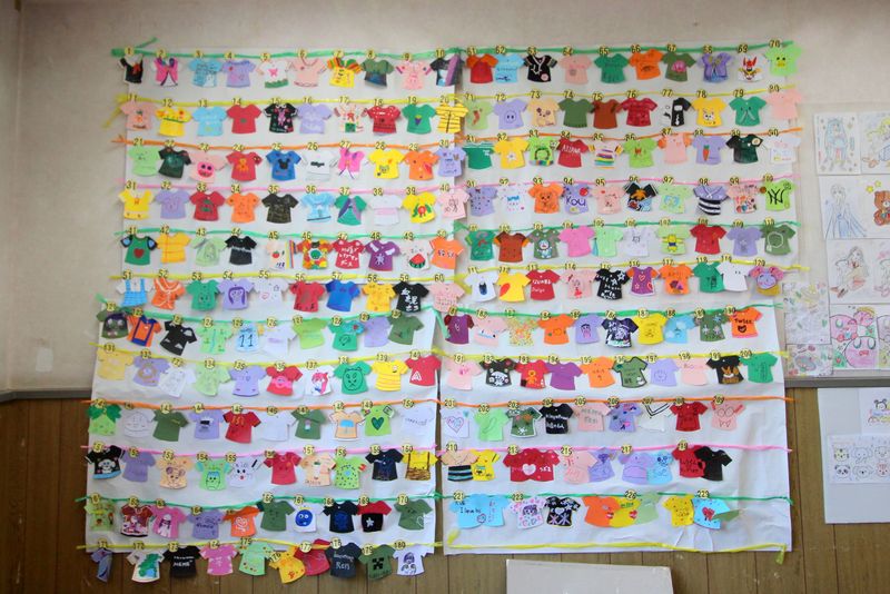 力作ぞろい！「遊戯室」に飾られたTシャツのオリジナルデザイン