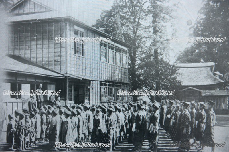 昔の由井第一小学校