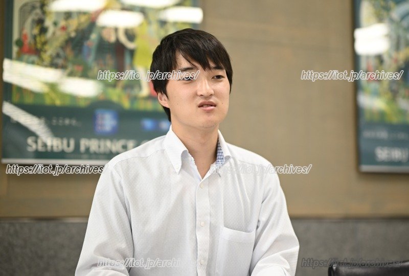 広報部の森川颯太さん