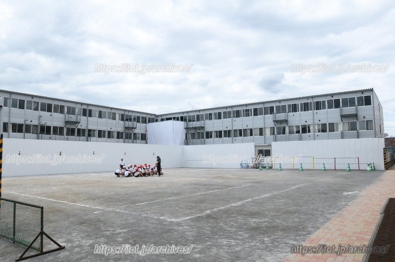 開放感のあるグラウンド