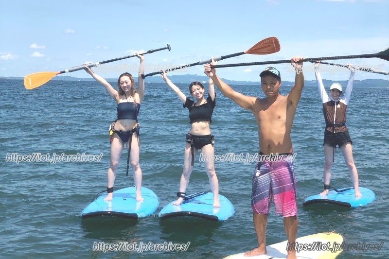 初心者でも気軽に楽しめるSUP