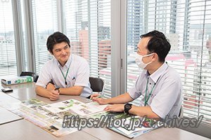 仙台市建設部　坂尚哉（さか なおや）さん、後藤雄太（ごとう ゆうた）さん