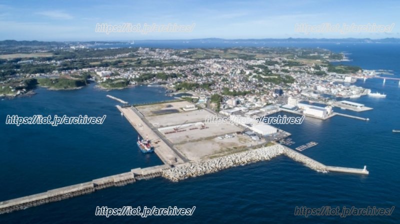 二町谷地区の開発事業予定地（提供：三浦市）