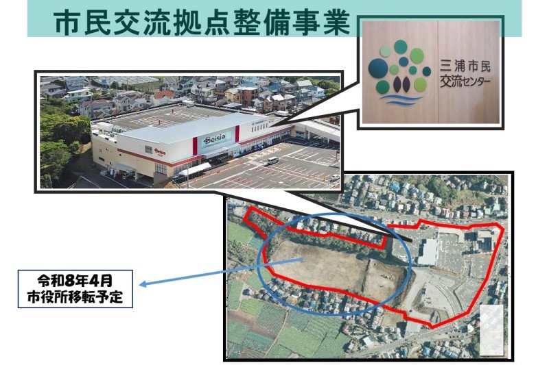 三浦市で行われる市民交流拠点事業の数々（提供：三浦市）