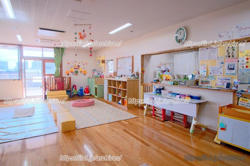 親子が自由に遊べる、3階の「地域子育て支援センターおおしま」