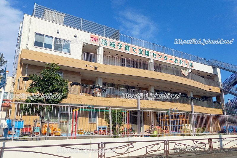 南側から見た「川崎区保育・子育て総合支援センター」