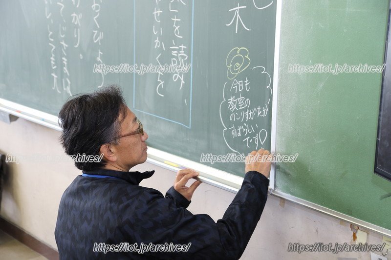 校長先生からの一言は、子どもたちにとってうれしいものです。