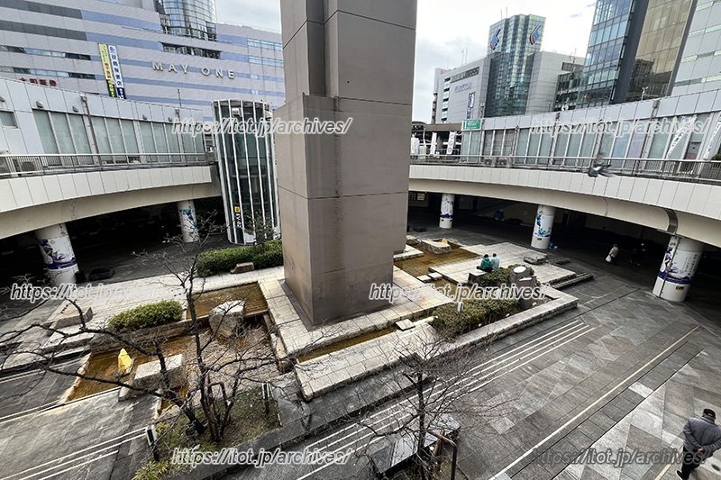 「浜松駅前広場」の様子