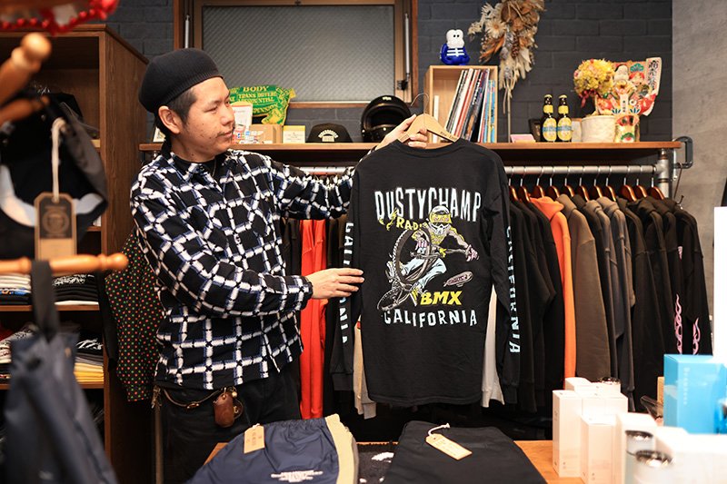 ビンテージとしても楽しめるようなアメカジスタイルを提案している