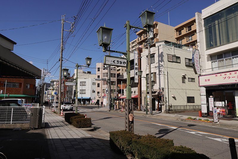 朝日町商店街の様子