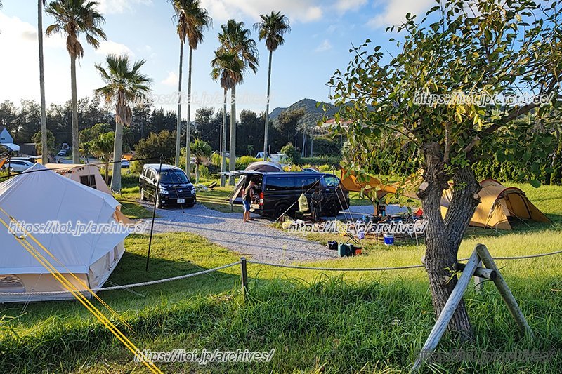 市内にたくさんあるキャンプ場