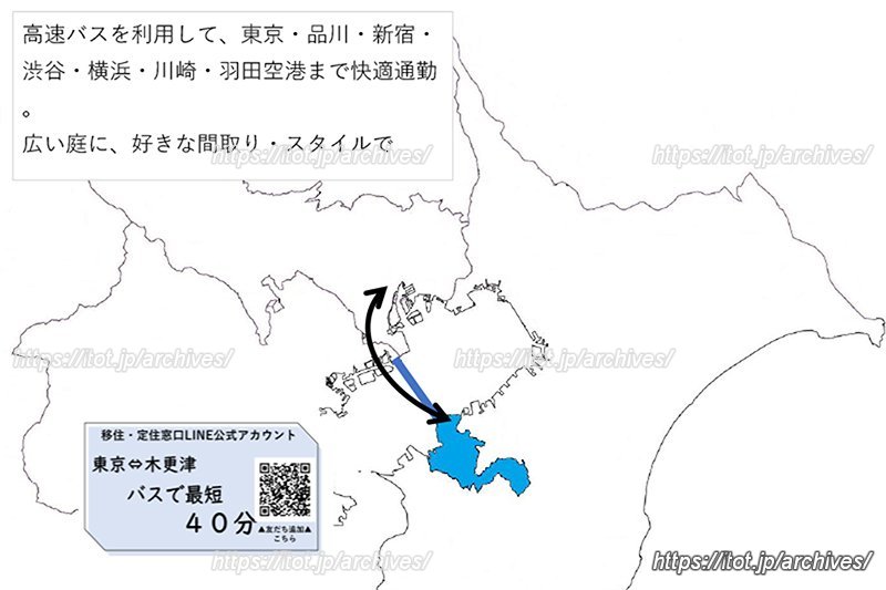 意外と都心へ近い木更津