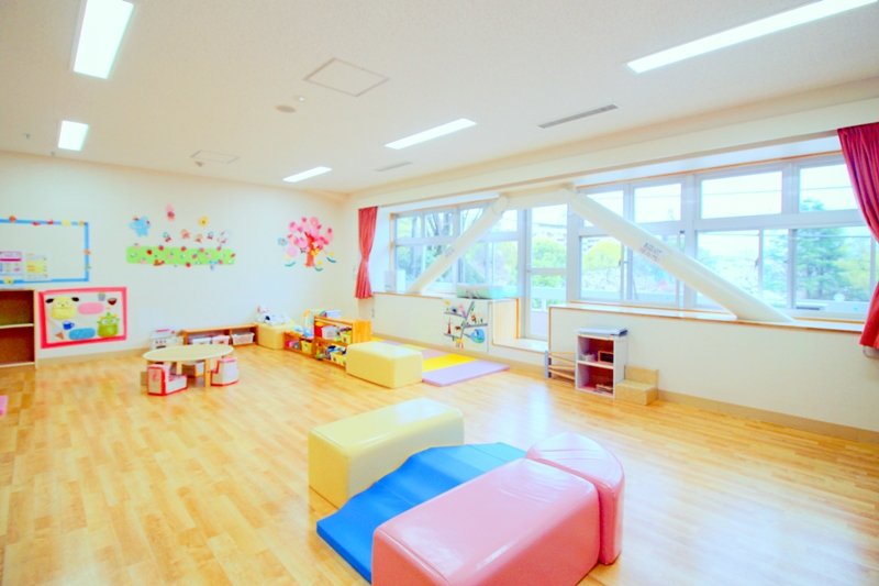 ゆったりとした「子育てひろば」