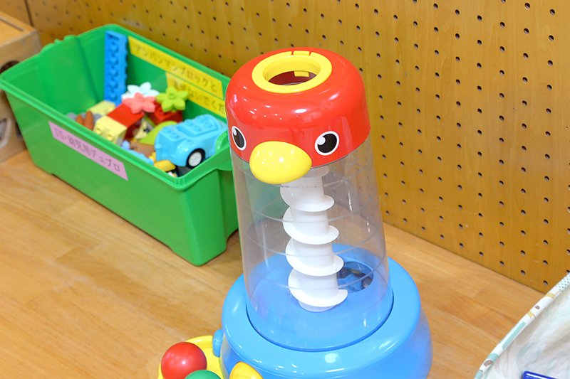 館内に用意されたおもちゃも多種多様