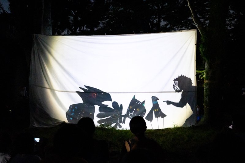 実際に行われた「ワヤン・クリット」の様子（提供：町田市）