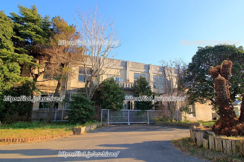 戦前に建てられた鉄筋コンクリート造の校舎