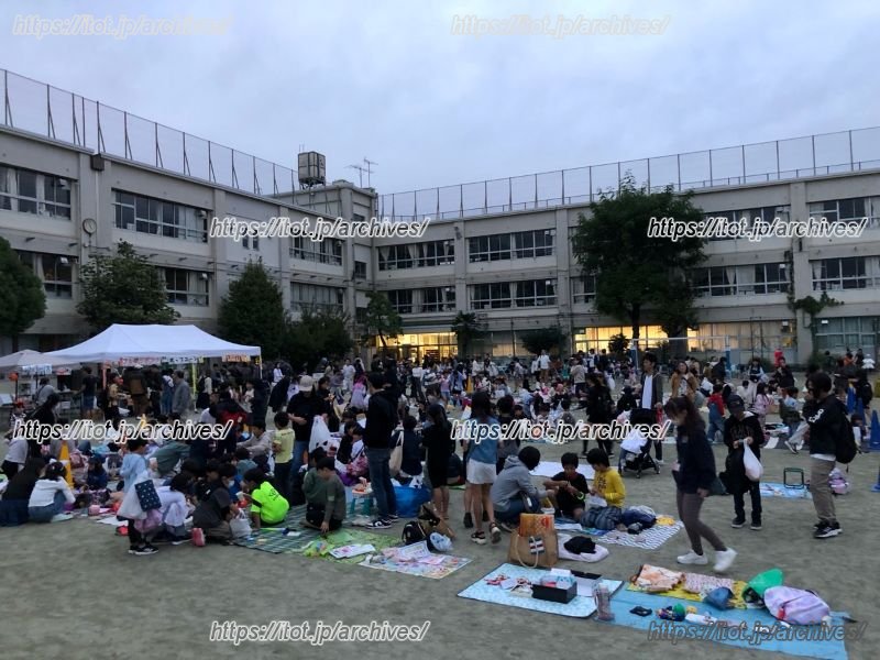 PTA主催のフリーマーケット