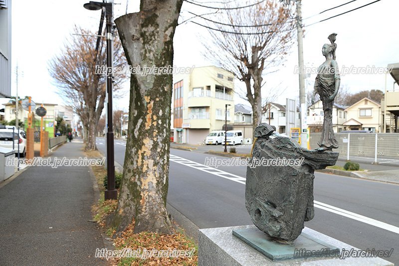 「ケヤキロードギャラリー」作品の一部