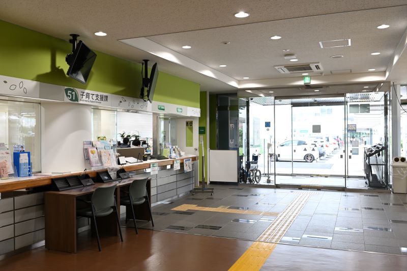 清瀬市「しあわせ未来センター」の内観