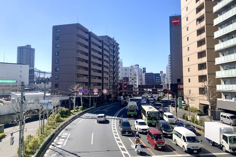 北区豊島周辺の街並み