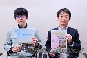 課長 佐々木暁さん、主任 佐々木秀昭さん